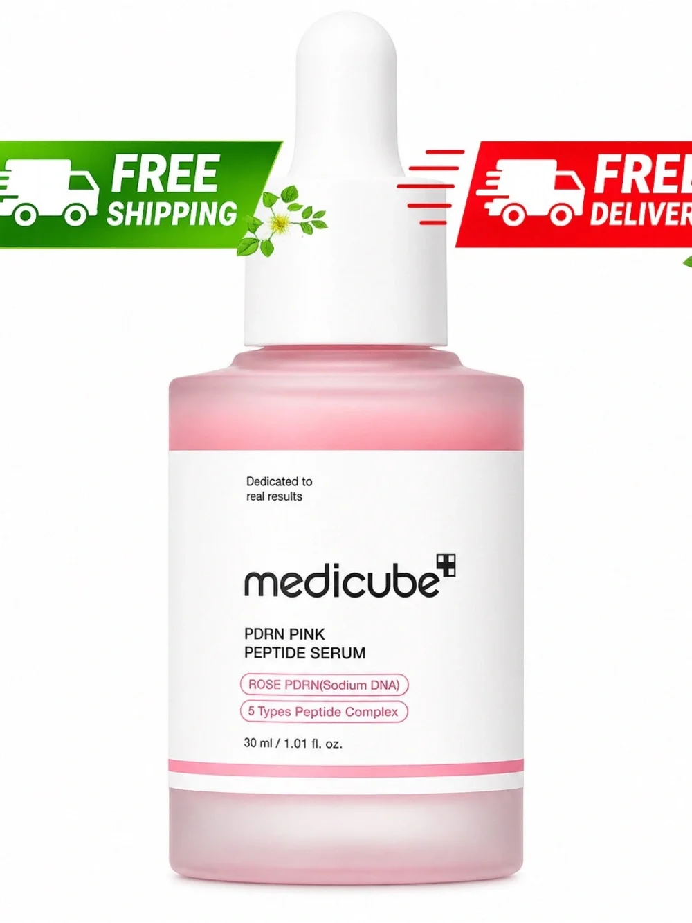 2 Pcs Medicube PDRN Pink Peptide Serum - Pink
